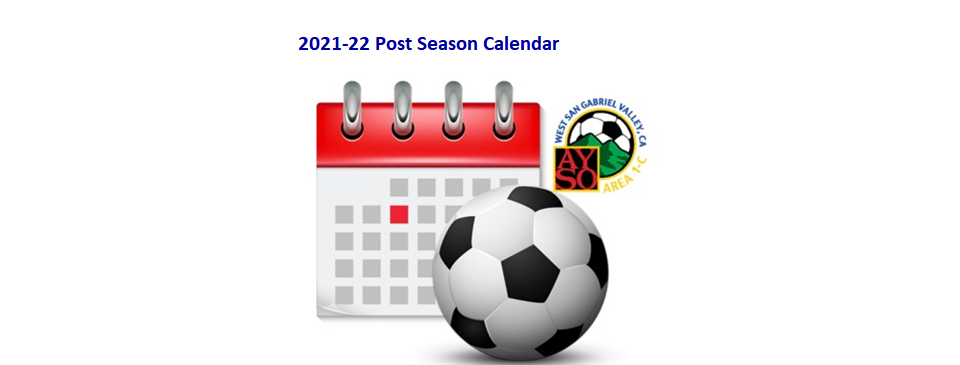 2021-22 Post Season Calendar